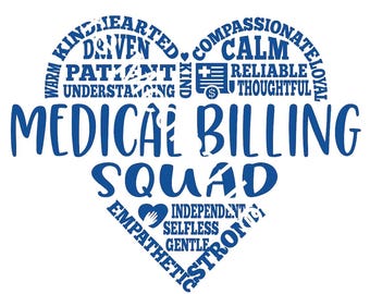Medical Biller and Coding Squad PNG | Healthcare | Digital Art for sublimation, T-shirts, Stickers and more