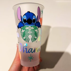 Stitch Starbucks Cup | Personalized Starbucks Cup | Stitch Starbucks Tumbler | Disney | Lilo and Stitch | Reusable Cup |