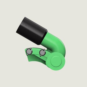Angle grinder dust collector - 125 mm for grinder like Makita, DeWalt, Milwaukee,Bosch, Ryobi, Parkside, other.