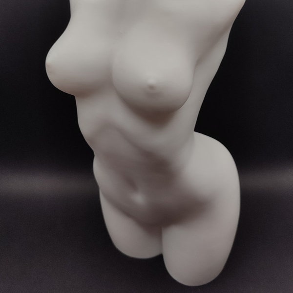 Vase moderne corps de femme | Sculpture corps de femme