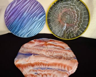 12" Resin Serving Trays