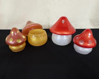 Resin Mushroom Set