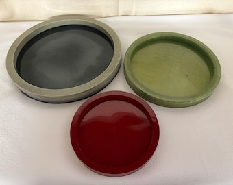Round Resin Trays