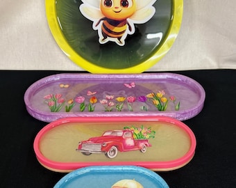 Resin Spring/Summer Trays