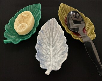 Leaf Resin Tray