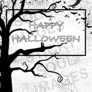 Happy Halloween Printable Coloring Page