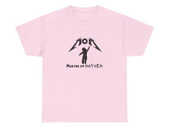 Mom Master of Mayhem Unisex Heavy Cotton Tee