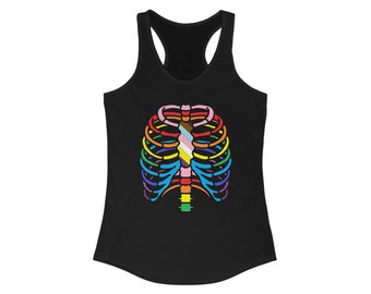Pride is in my Bones Women's Racerback Tank