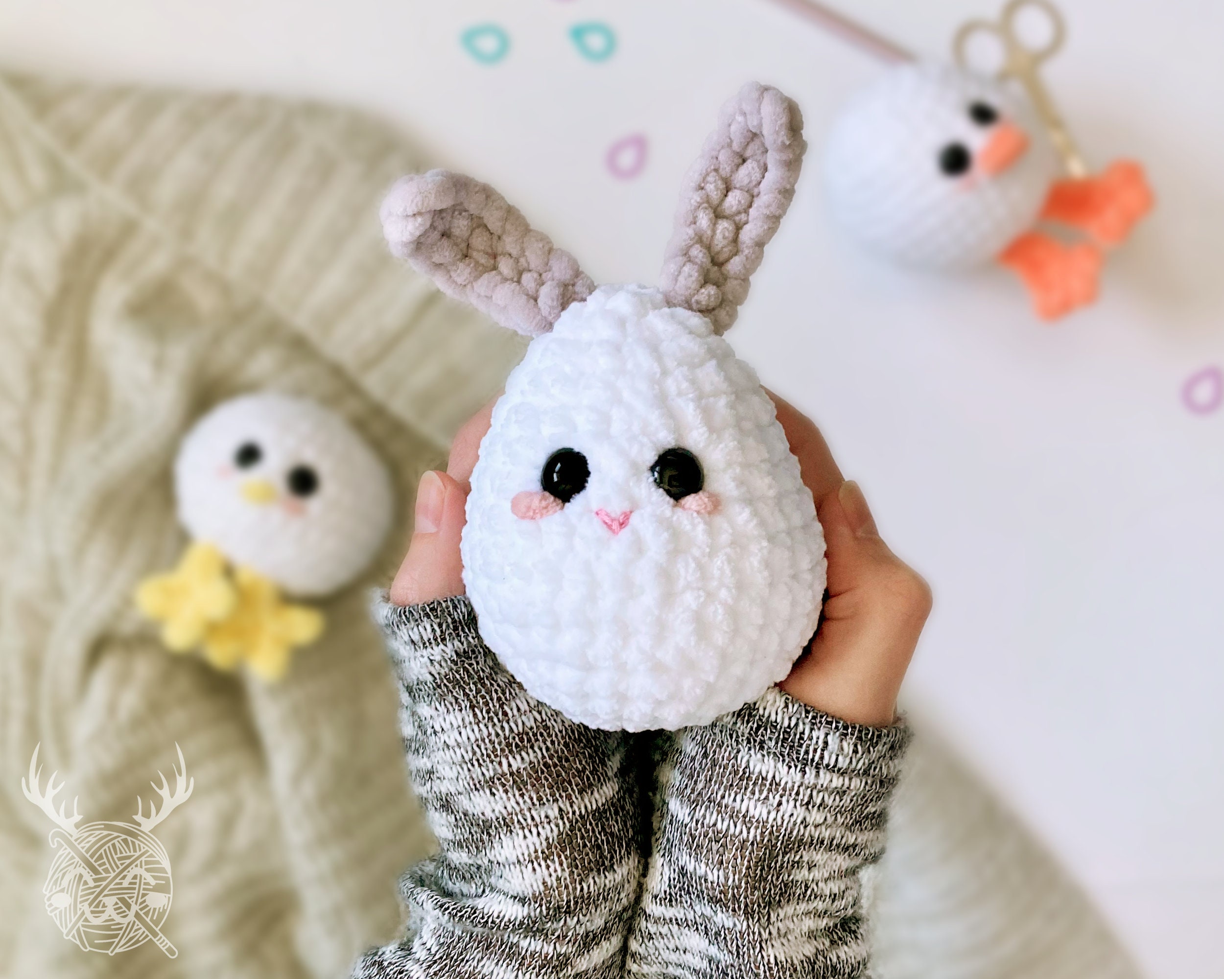 Animal Eggs & Easter Egg Crochet Pattern Bundle: 9-in-1 Amigurumi PDF ...