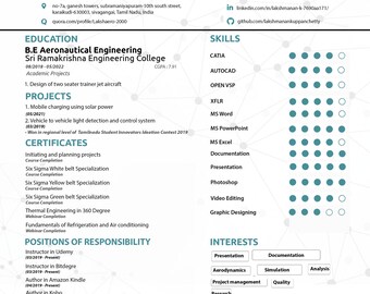 Resume Template, Friendly Resume Template, Google Docs, Word, 1-3 Page Resume Template, Cover Letter & References Template, CV