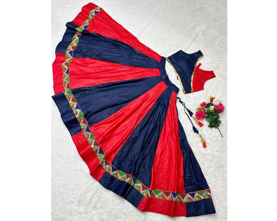 Designer Chaniya Choli for Navratri Pure Cotton Lehenga Traditional Outfit Garba Lehenga Full Stitched Indian Lehenga Navratri Lehenga Skirt Etsy