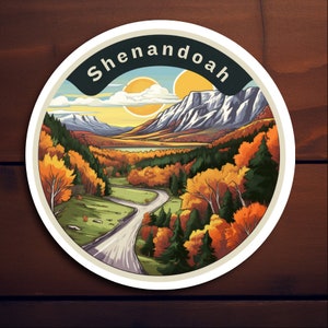 Shenandoah National Park Sticker - Vinyl Sticker #2