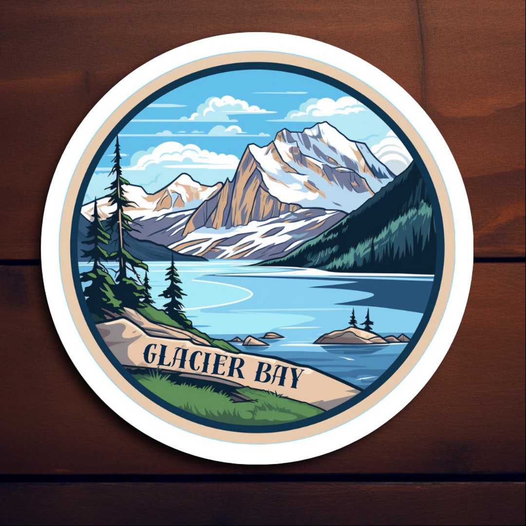 Glacier Bay National Park Sticker - Vinyl Sticker #2 - Etsy