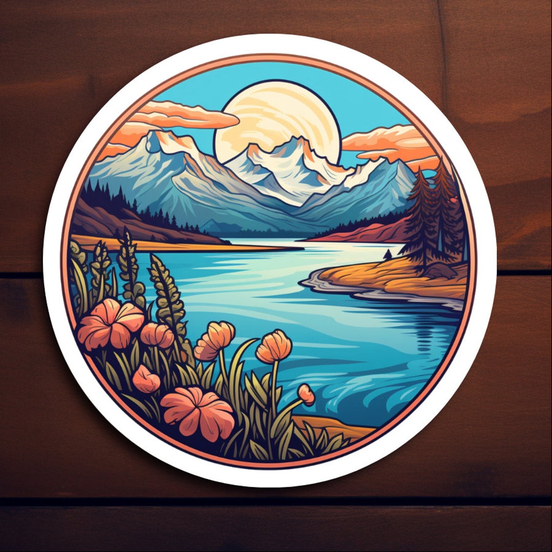 Glacier Bay National Park Sticker - Vinyl Sticker #1 - Etsy