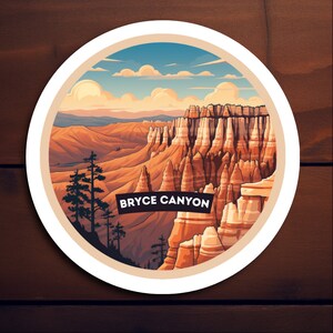 Bryce Canyon National Park Sticker - Vinyl Sticker #2