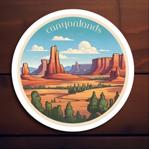 Canyonlands National Park Sticker - Vinyl Sticker #1