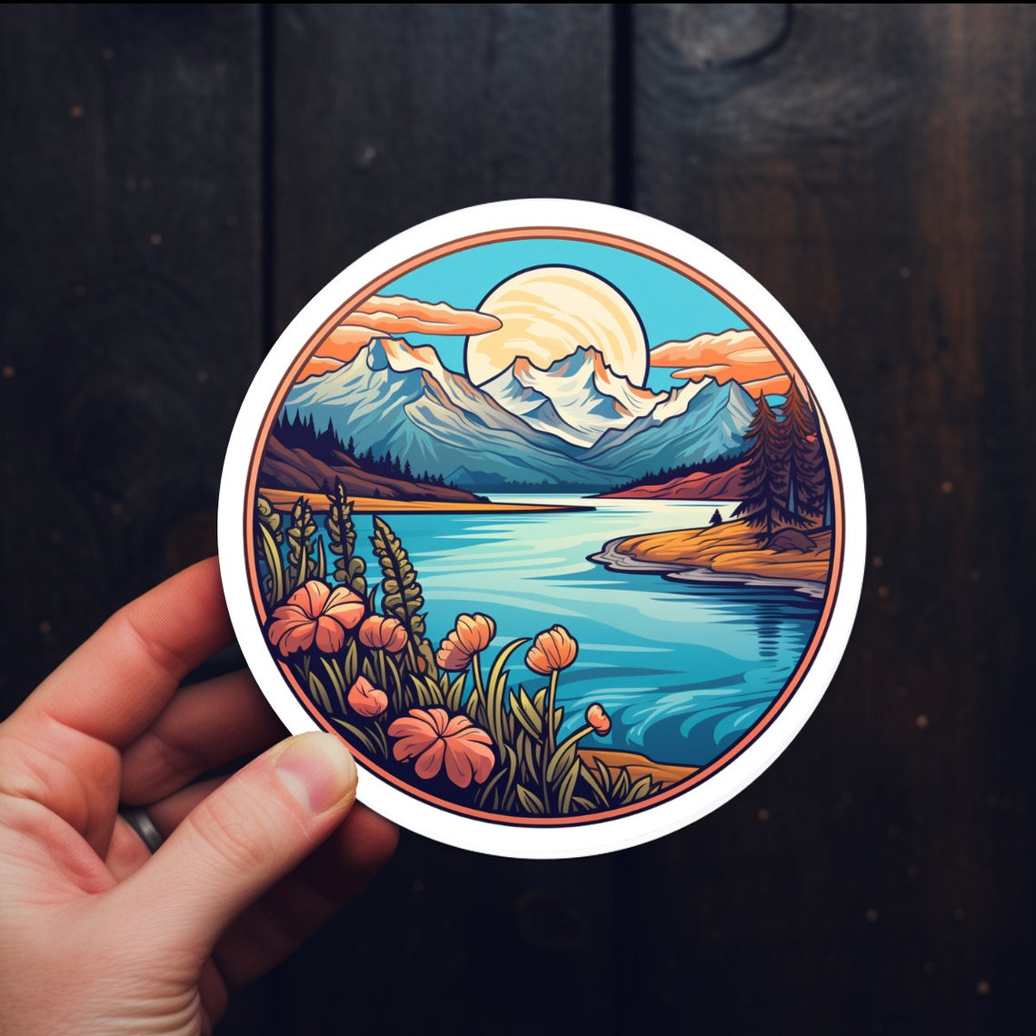 Glacier Bay National Park Sticker - Vinyl Sticker #1 - Etsy