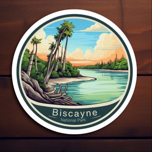Biscayne National Park Sticker - Vinyl Sticker #1