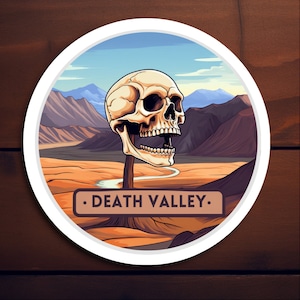 Death Valley National Park Sticker - Vinyl Sticker #1
