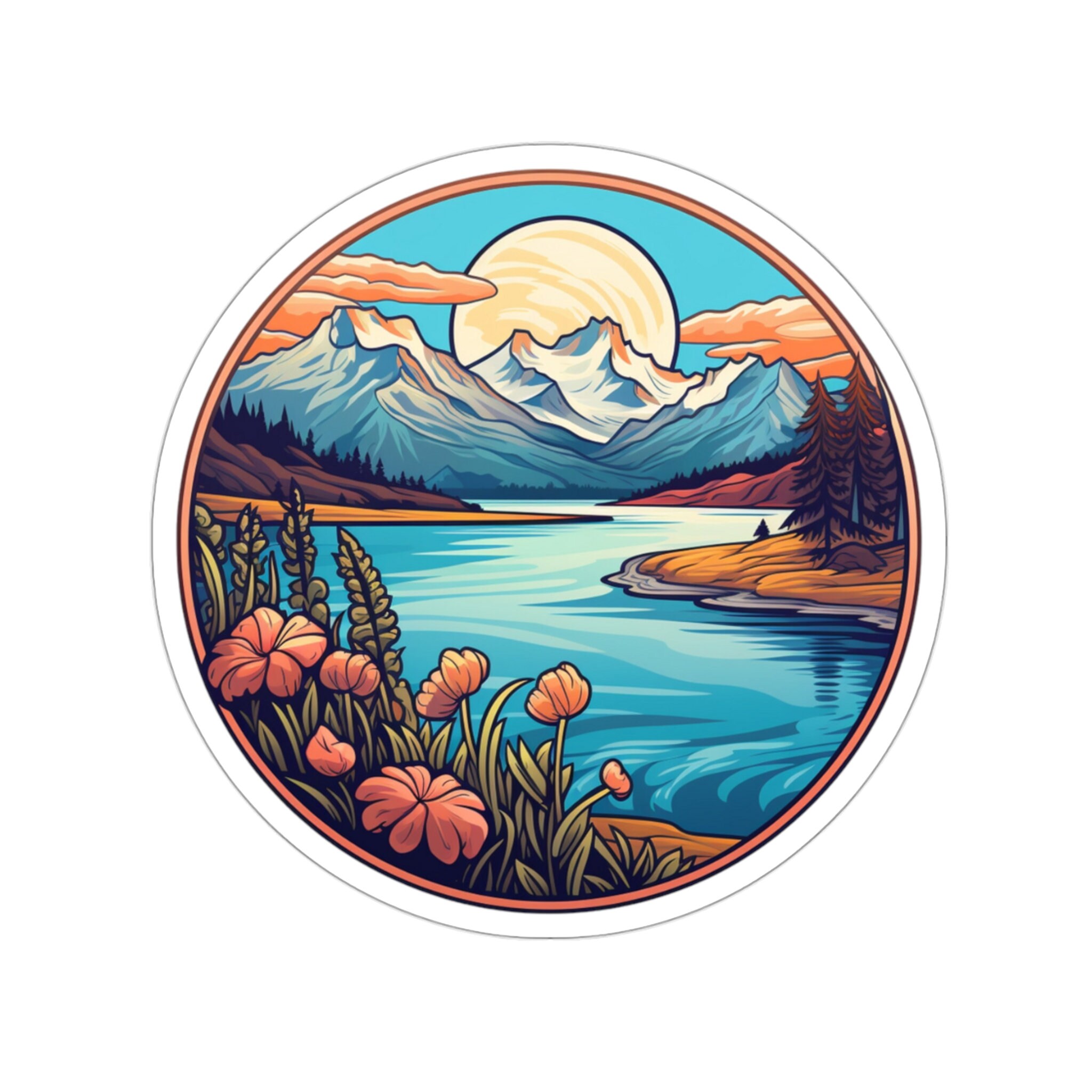 Glacier Bay National Park Sticker - Vinyl Sticker #1 - Etsy