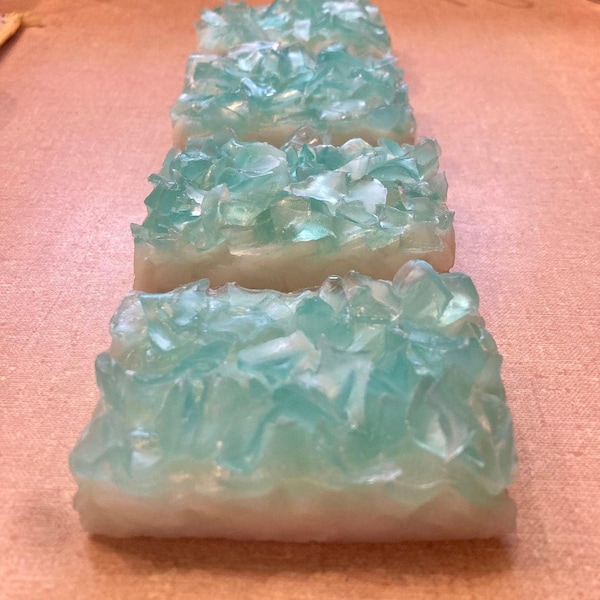 Crystal Caverns Handmade Recycled Bar Soap