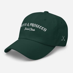 Embroidered Golf Hat, Bachelorette Party Hats, Girlfriend Birthday Present, Golfing Trip Hat, Putts and Prosecco Country Club, Golf Dad Hat