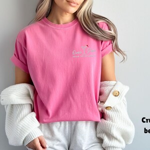Embroidered Comfort Colors Golf Shirt, Over Par Under The Influence Shirt, Funny Golfing Shirt, Womens Golf Gift, Dirty Martini Golf Shirt Crunchberry