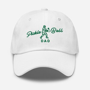 Embroidered Pickleball Dad Hat, Pickleball Hat for Dad, Pickleball Gift Dad, Fathers Day Gift Pickleball, Dad Pickleball Gift