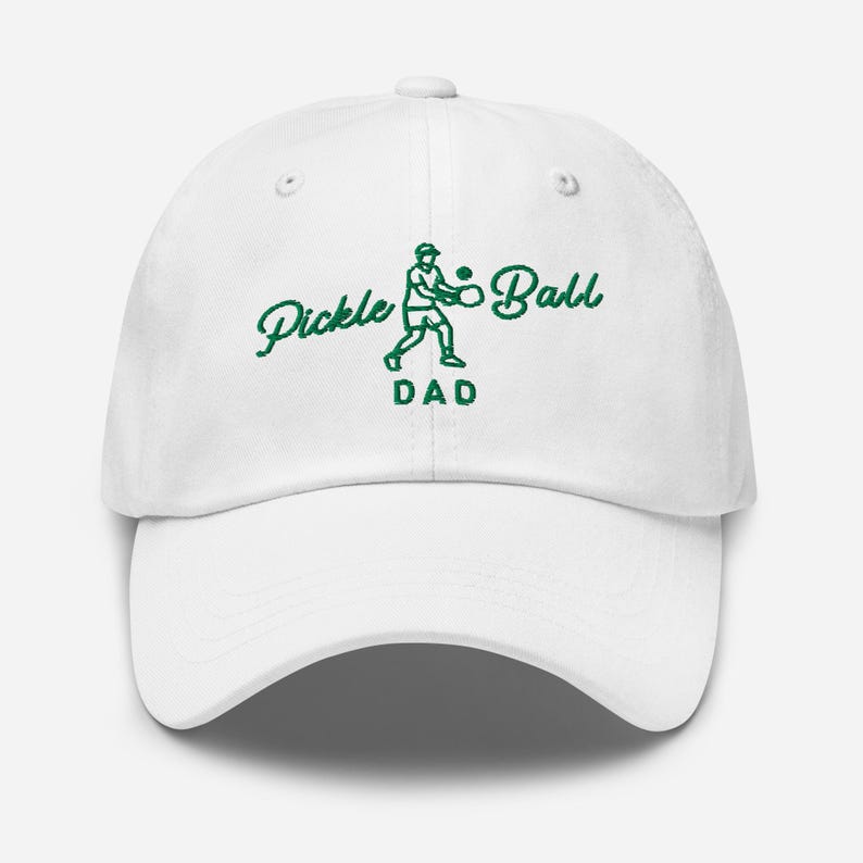 Embroidered Pickleball Dad Hat, Pickleball Hat for Dad, Pickleball Gift Dad, Fathers Day Gift Pickleball, Dad Pickleball Gift