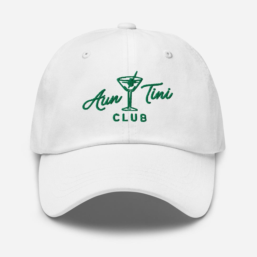 Embroidered Auntini Hat, Pregnancy Announcement New Aunt Hat, Aunt ...