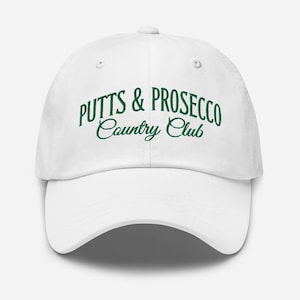 Putts & Prosecco Hat - Etsy display picture 1
