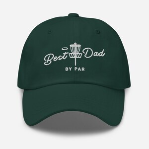 Frisbee Golf Hat, Best Dad By Par Hat, Disc Golf Dad Hat, Father's Day Gift, Disc Golfer Gift, Disc Golfing Hat For Dad, Frisbee Golfing