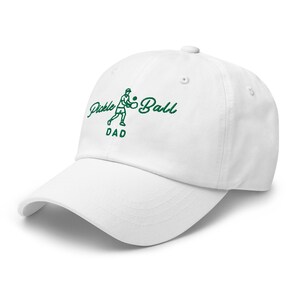 Embroidered Pickleball Dad Hat, Pickleball Hat for Dad, Pickleball Gift Dad, Fathers Day Gift Pickleball, Dad Pickleball Gift