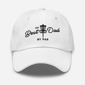 Frisbee Golf Hat, Best Dad By Par Hat, Disc Golf Dad Hat, Father's Day Gift, Disc Golfer Gift, Disc Golfing Hat For Dad, Frisbee Golfing