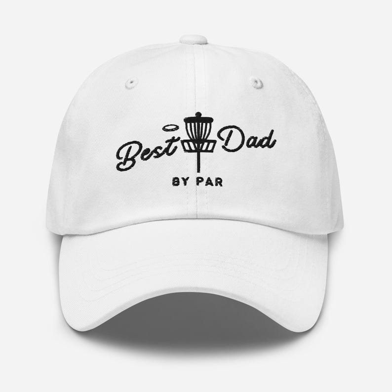Frisbee Golf Hat, Best Dad By Par Hat, Disc Golf Dad Hat, Father's Day Gift, Disc Golfer Gift, Disc Golfing Hat For Dad, Frisbee Golfing