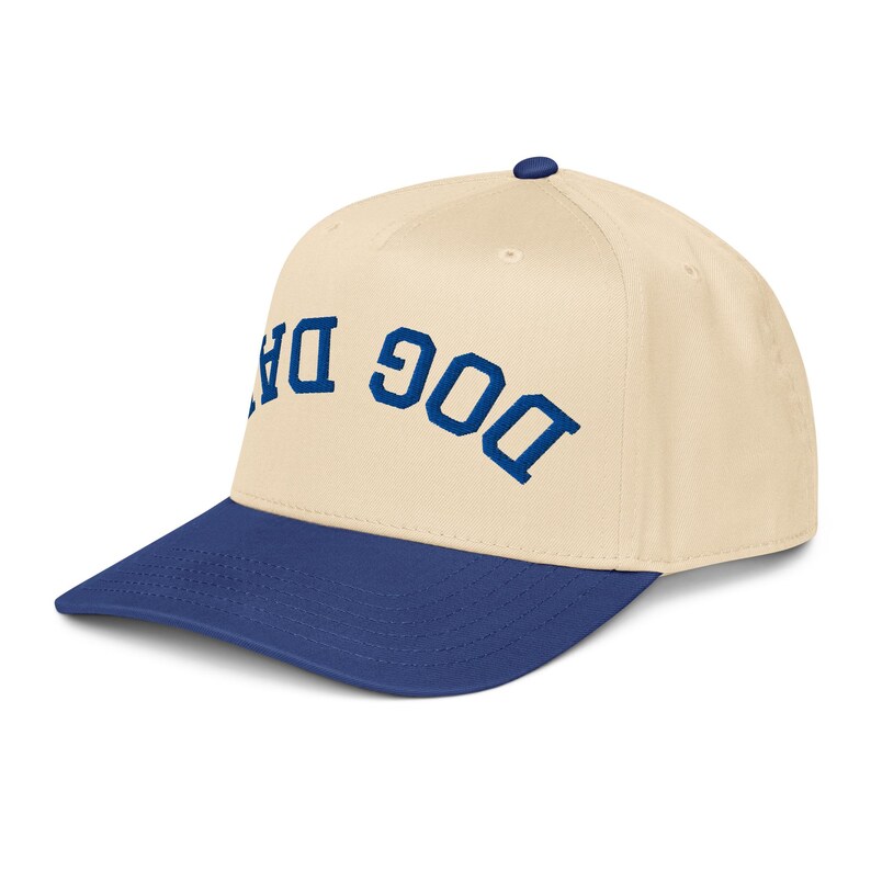 Embroidered Upside Down Dog Dad Hat, Dog Dad Gift, New Dog Dad Cap, Dog Dad Snapback, Fathers Day Dog Dad, Dog Dad Club