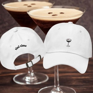 Espresso Martini Hat Embroidered - Etsy