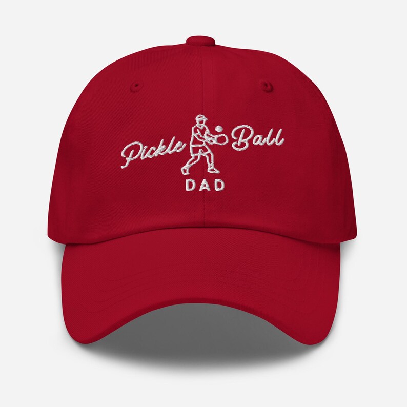 Embroidered Pickleball Dad Hat, Pickleball Hat for Dad, Pickleball Gift Dad, Fathers Day Gift Pickleball, Dad Pickleball Gift