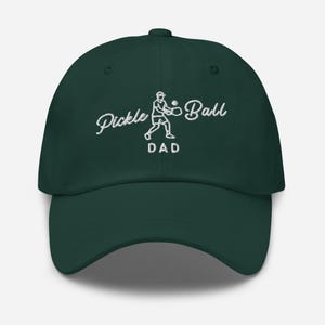 Embroidered Pickleball Dad Hat, Pickleball Hat for Dad, Pickleball Gift Dad, Fathers Day Gift Pickleball, Dad Pickleball Gift