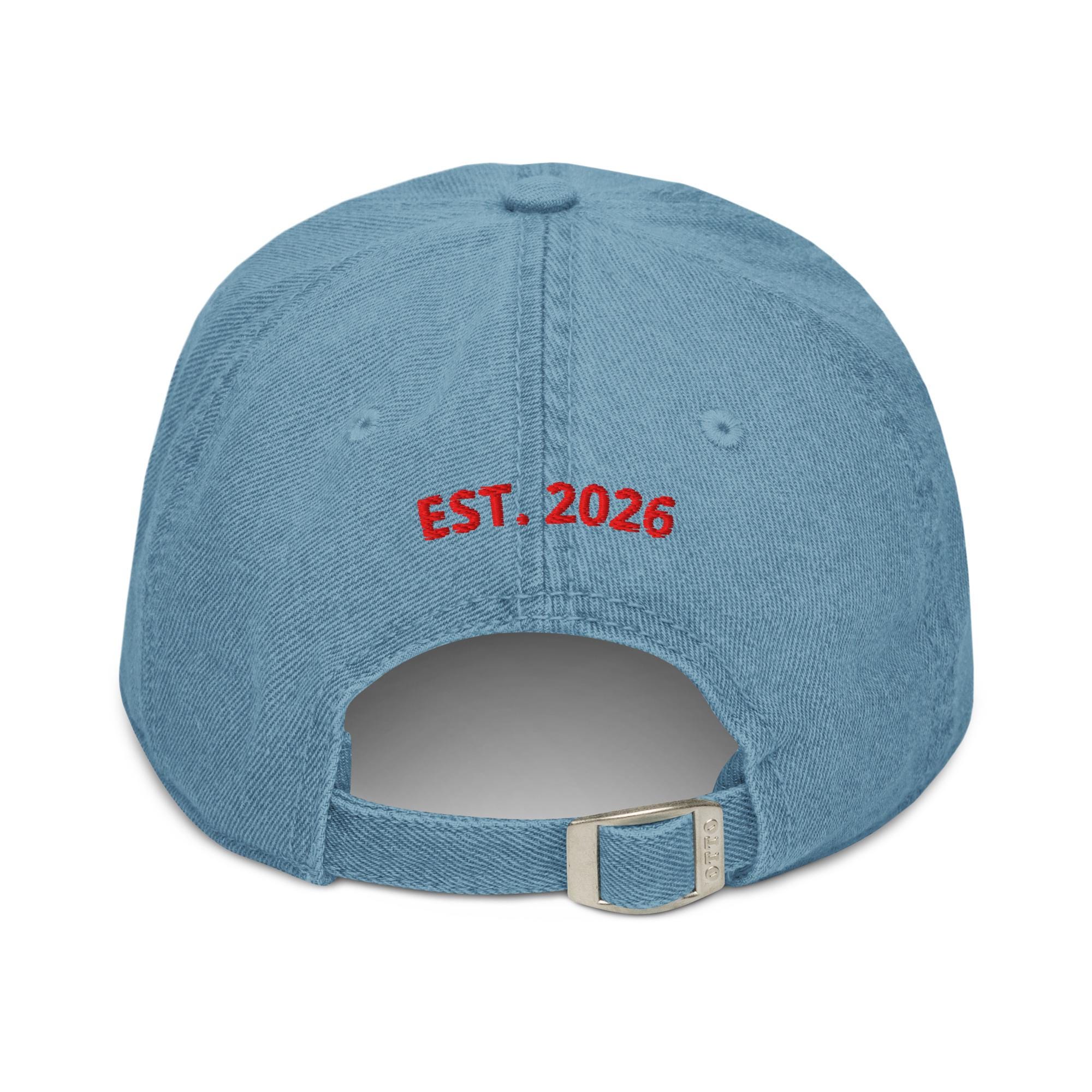 Embroidered Cool Aunts Club Est 2026 Denim Hat, Pregnancy Announcement ...