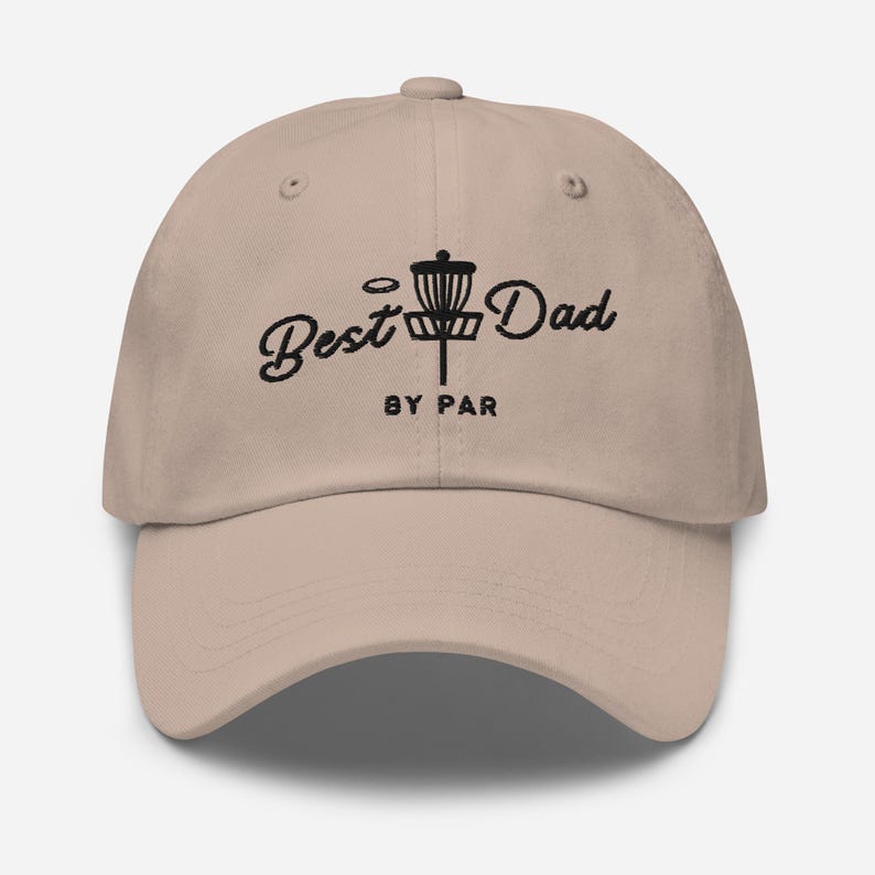 Frisbee Golf Hat, Best Dad By Par Hat, Disc Golf Dad Hat, Father's Day Gift, Disc Golfer Gift, Disc Golfing Hat For Dad, Frisbee Golfing