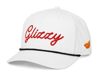 Glizzy Hat, Hot Dog Hat, Embroidered Rope Hat, Hot Dog Lover Gift, Fourth of July Hat, July 4th Hat, Glizzie Hat, Glizzy Gobbler, Weiner Hat