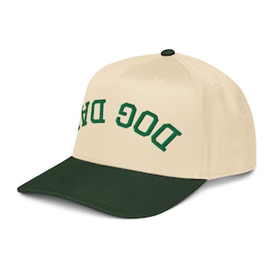 Embroidered Upside Down Dog Dad Hat, Dog Dad Gift, New Dog Dad Cap, Dog Dad Snapback, Fathers Day Dog Dad, Dog Dad Club