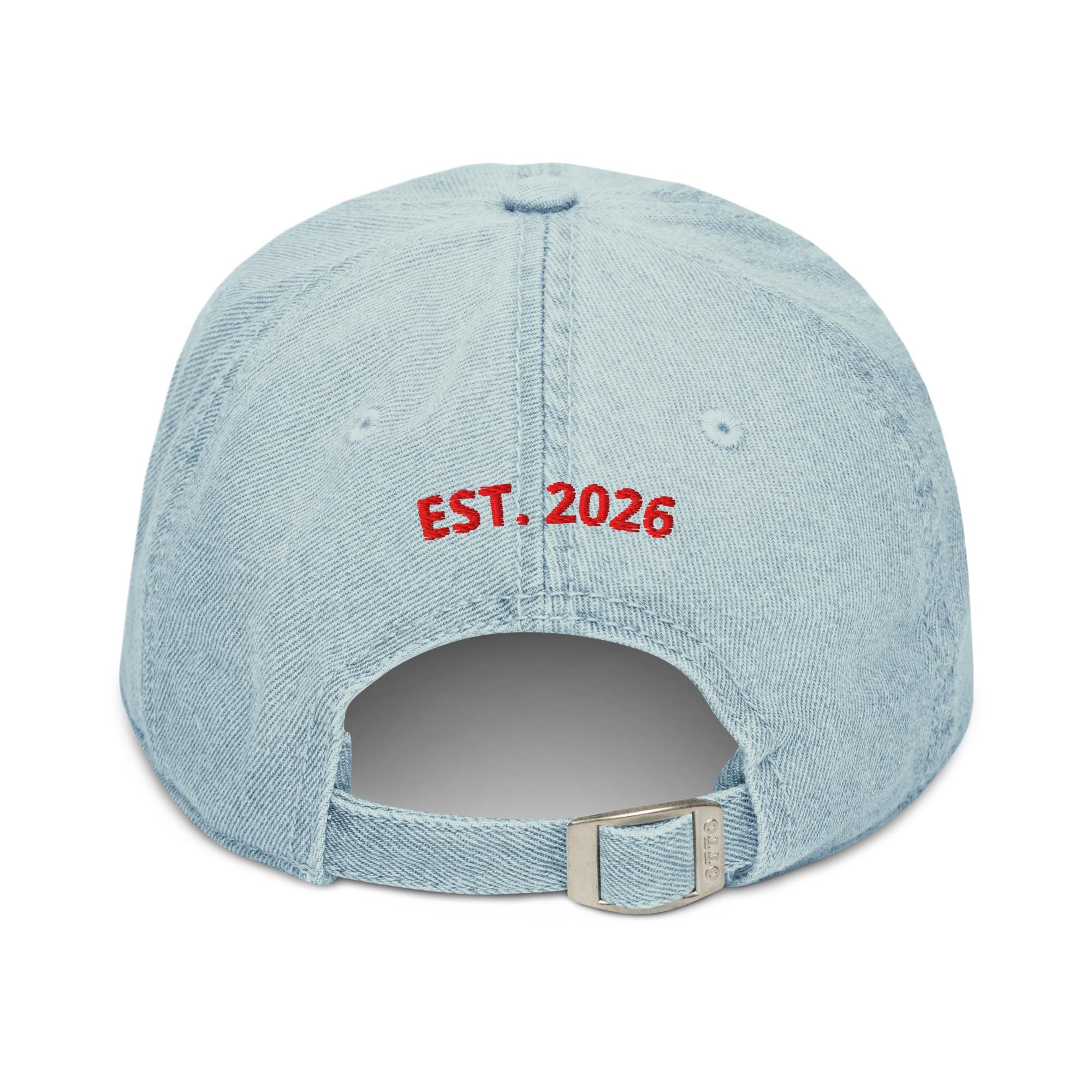 Embroidered Cool Aunts Club Est 2026 Denim Hat, Pregnancy Announcement ...