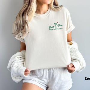 Embroidered Comfort Colors Golf Shirt, Over Par Under The Influence Shirt, Funny Golfing Shirt, Womens Golf Gift, Dirty Martini Golf Shirt bild 15