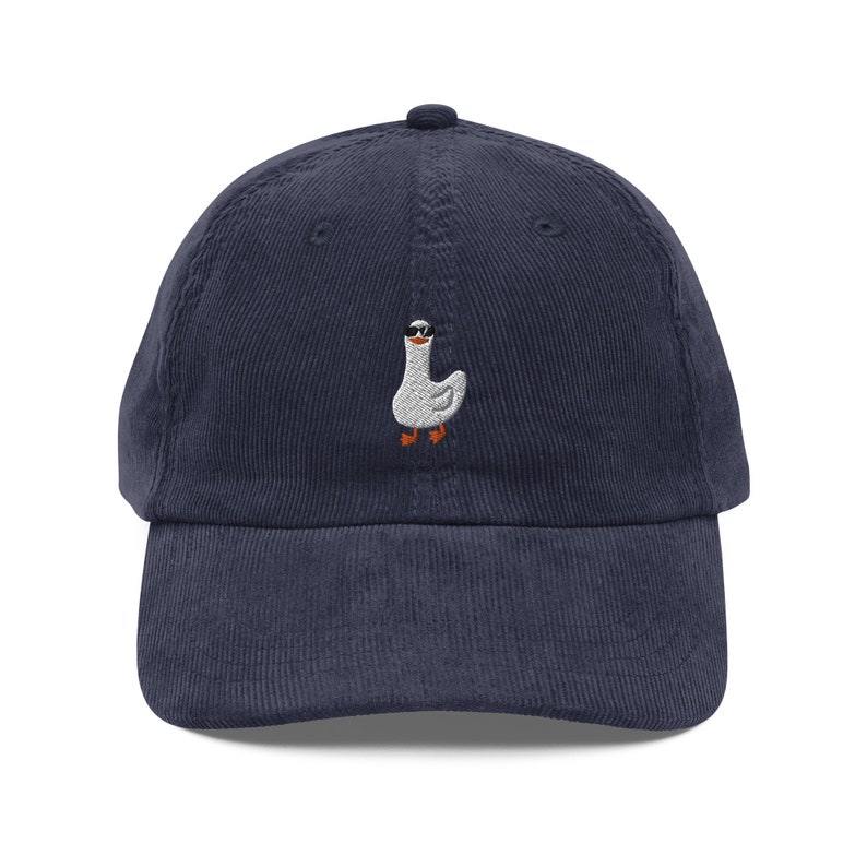 Gods Silliest Goose Hat, Silly Goose, SillyGoose, Funny Corduroy Hat, Cowboy, Goose, Silly Cowboy Goose Hat, Embroidered Hat Gift