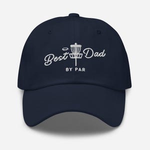 Frisbee Golf Hat, Best Dad By Par Hat, Disc Golf Dad Hat, Father's Day Gift, Disc Golfer Gift, Disc Golfing Hat For Dad, Frisbee Golfing