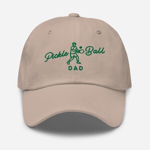 Embroidered Pickleball Dad Hat, Pickleball Hat for Dad, Pickleball Gift Dad, Fathers Day Gift Pickleball, Dad Pickleball Gift