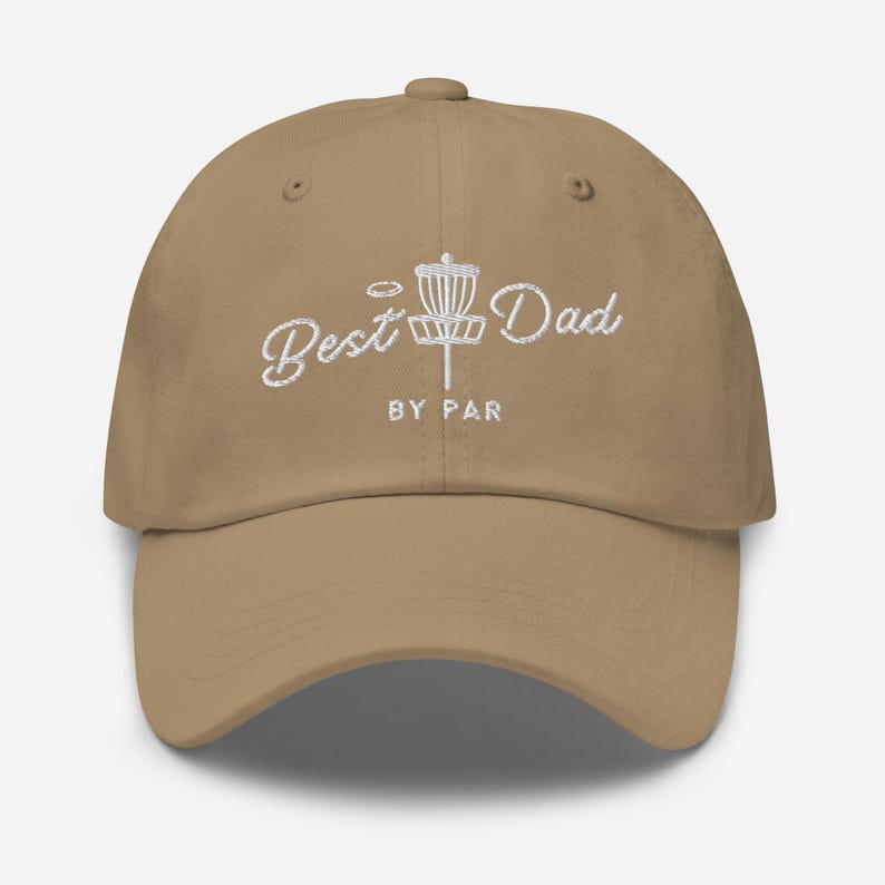 Frisbee Golf Hat, Best Dad By Par Hat, Disc Golf Dad Hat, Father's Day Gift, Disc Golfer Gift, Disc Golfing Hat For Dad, Frisbee Golfing