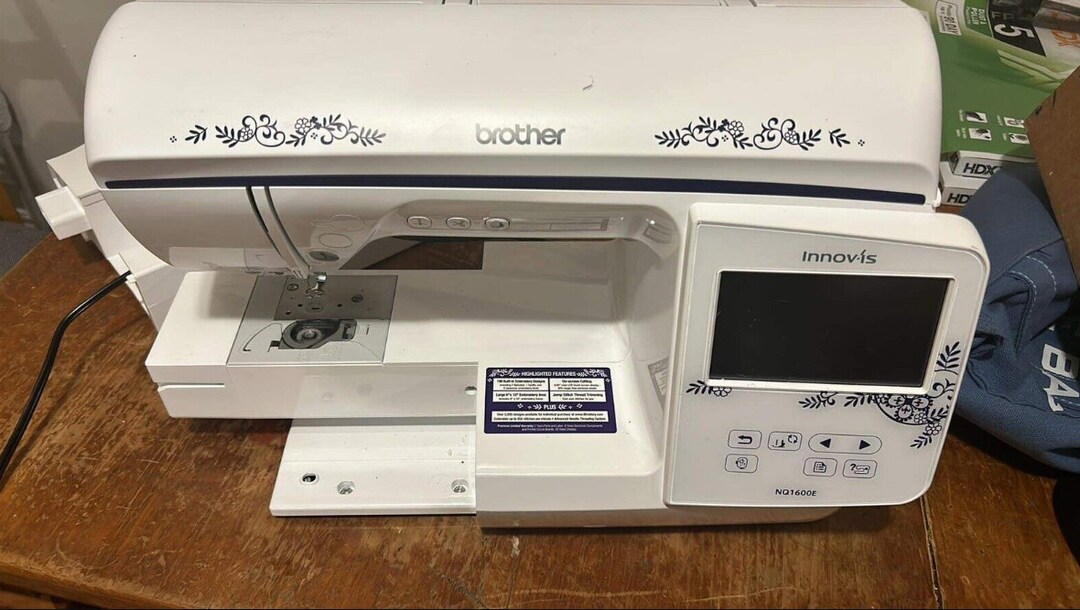 Brother Innovis NQ1600E Embroidery Machine Etsy Australia